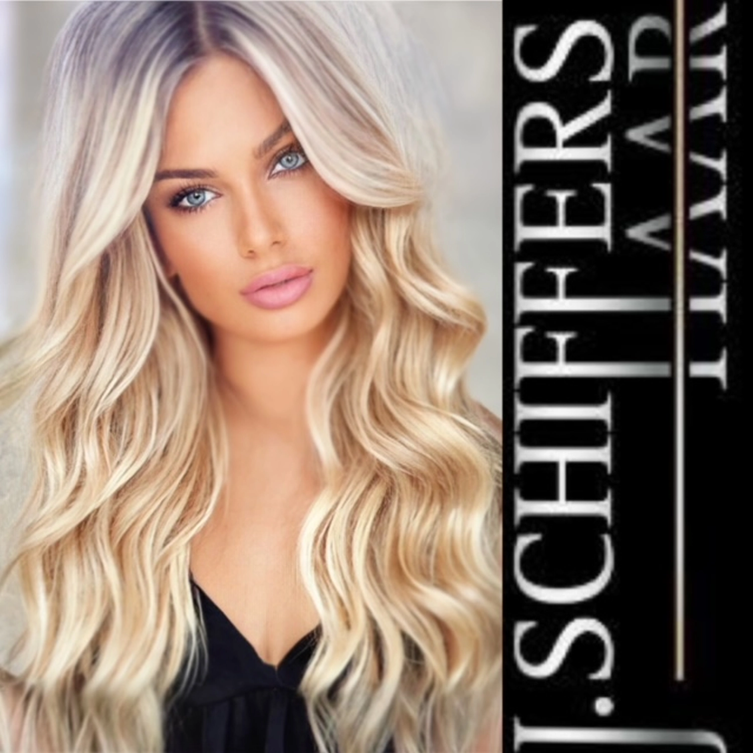 Coloration, langes Haar